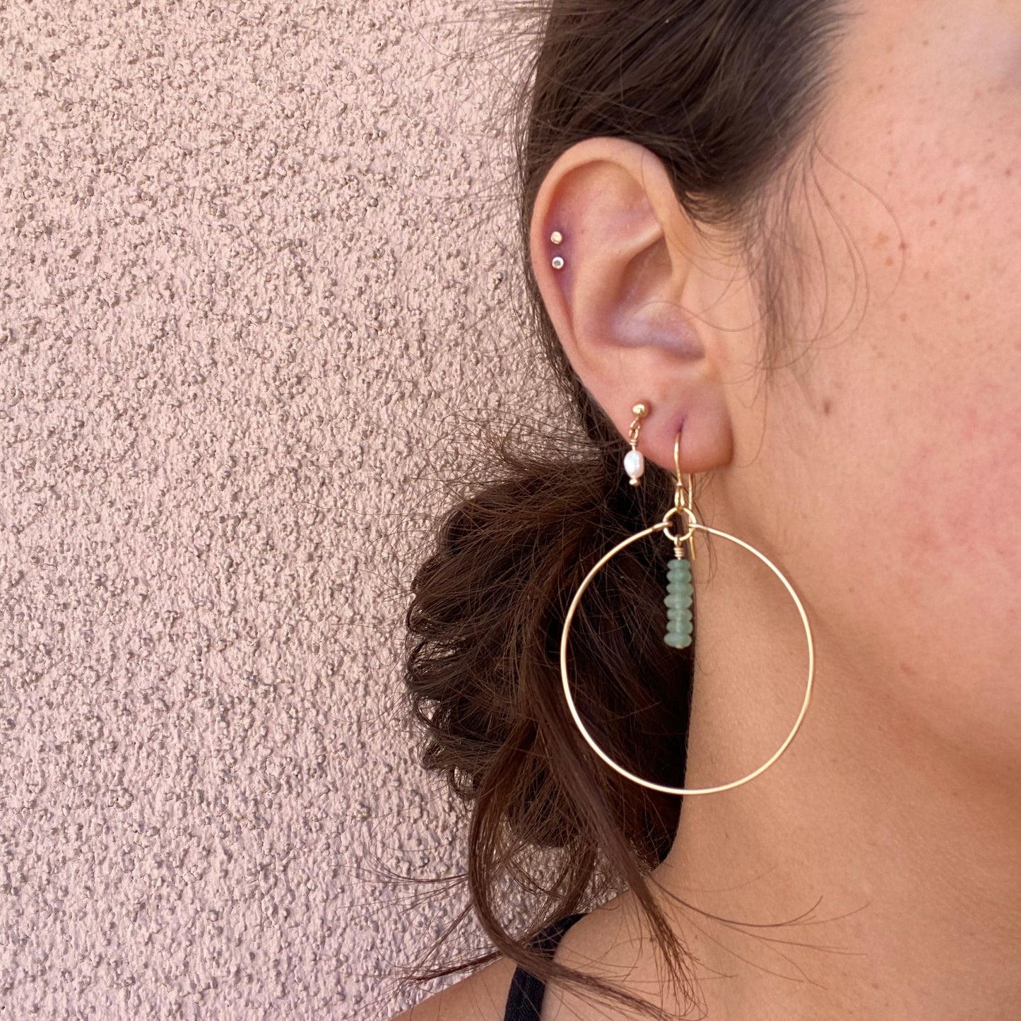 Chrys Hoop Earrings
