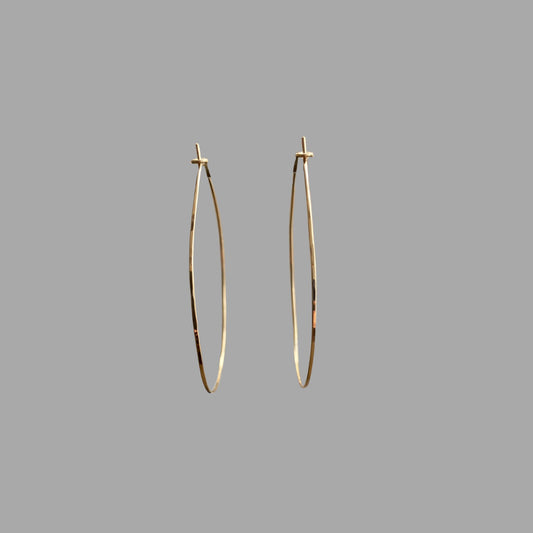 Hammered Hoops