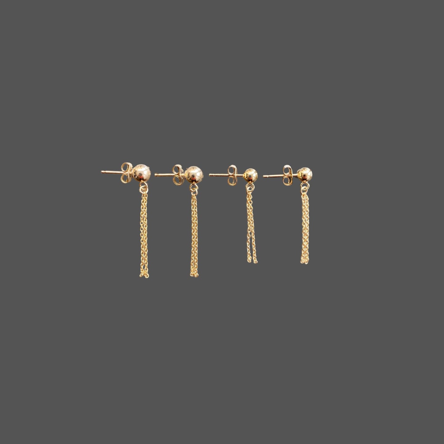 Slick Stud Earrings