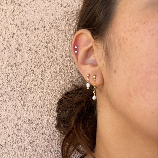 Whisper Stud Earrings